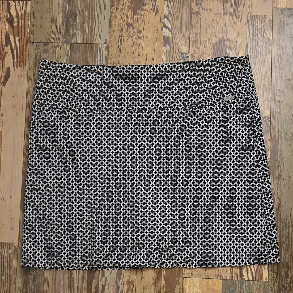 S.C.& CO. Skort Skirt Women Size XXL 360 Double Wraparound Tummy Control Stretch